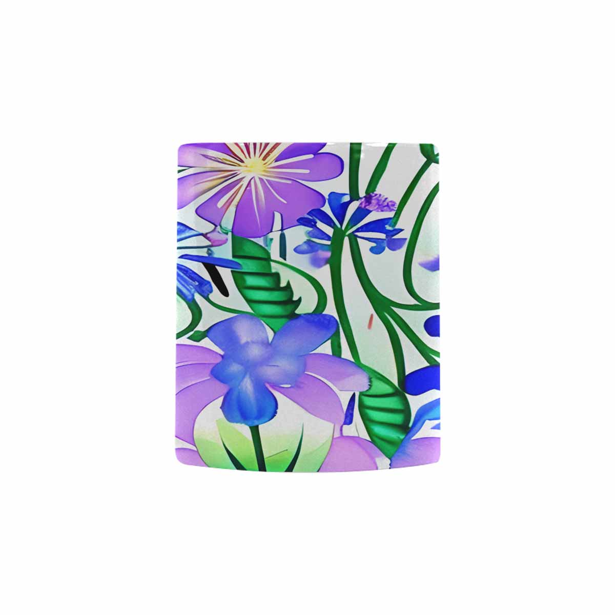 Quality Mug, coffee mug, tea cup, Bright florals, Set 1, Design 43