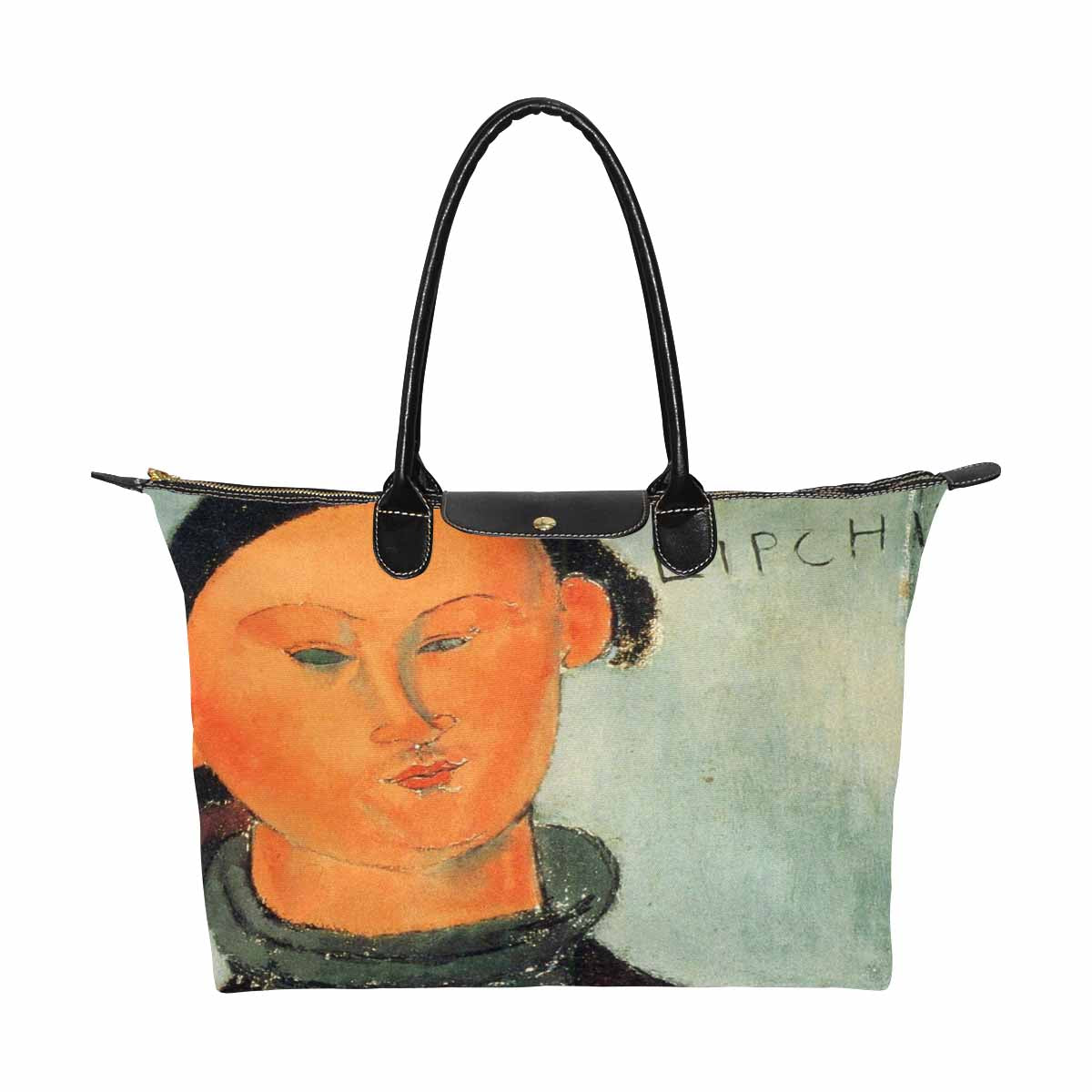 Classic handbag, Modigliani design, choice of 2 colors, Jacques Lipchitz and his woman version 1 & 2