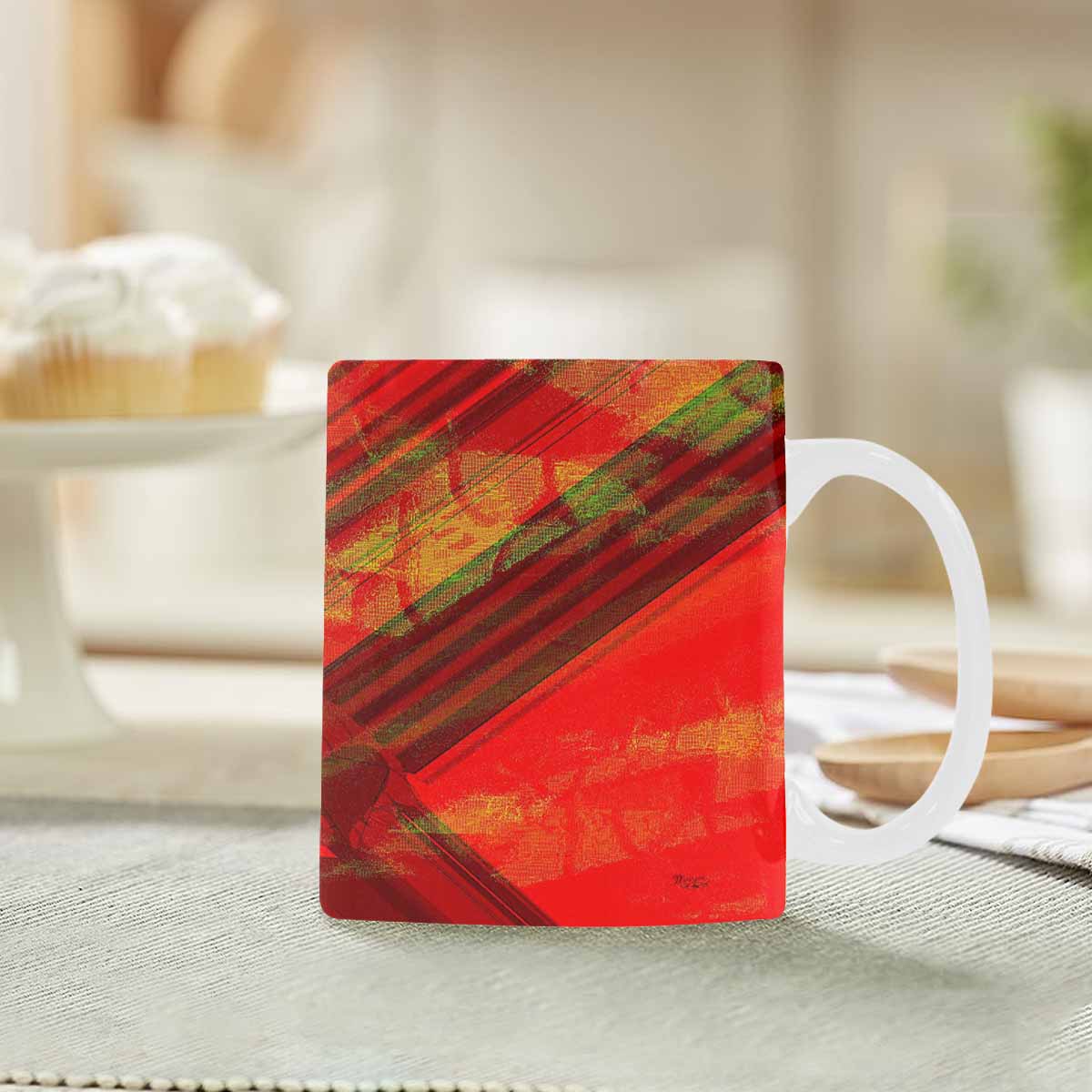 Unique Abstract design coffee mug, set 1, design 94