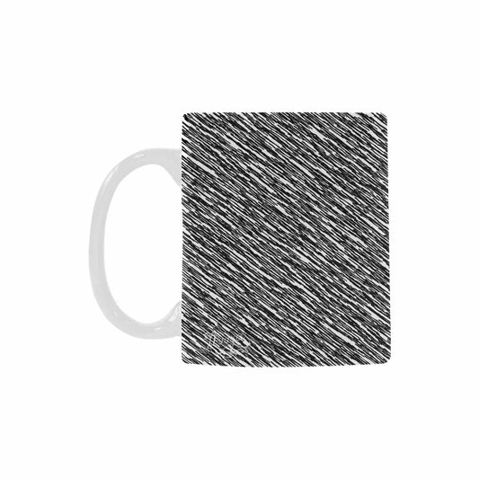 Quality Mug, coffee mug, tea cup, B & W Abstract, Set 1, design 74