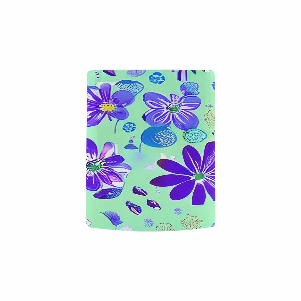 USA made Quality Mug, coffee mug, tea cup, Bright florals, Set 1, Design 153