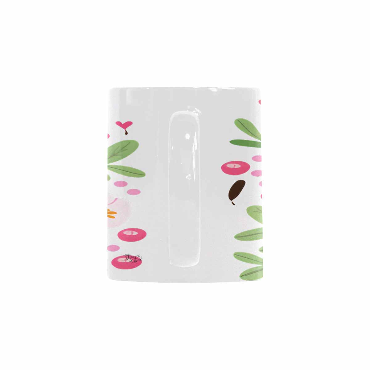 Quality Mug, coffee mug, tea cup, Bright florals, Set 2, design 50