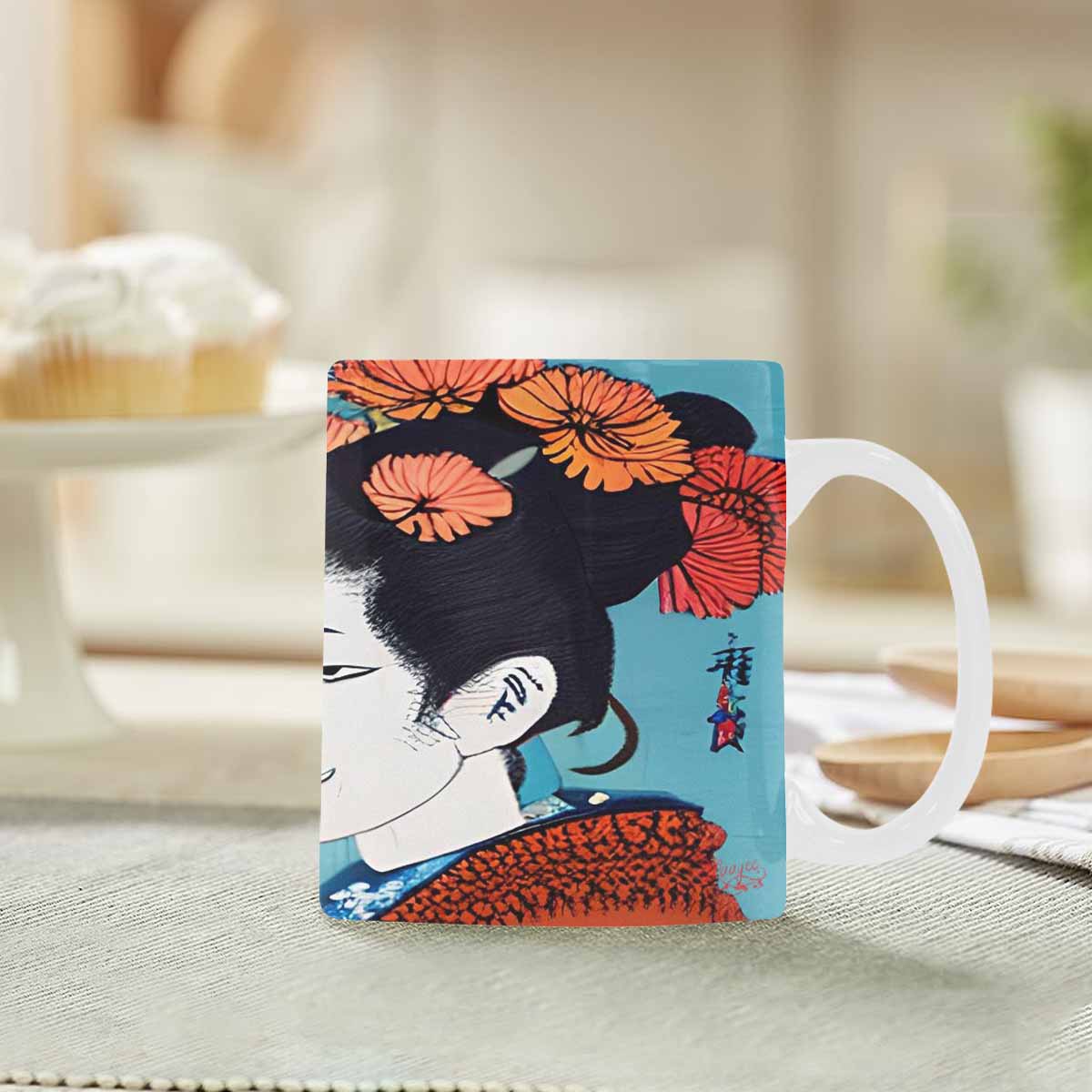 Quality Mug, coffee mug, tea cup, Asian Faces, Design 43