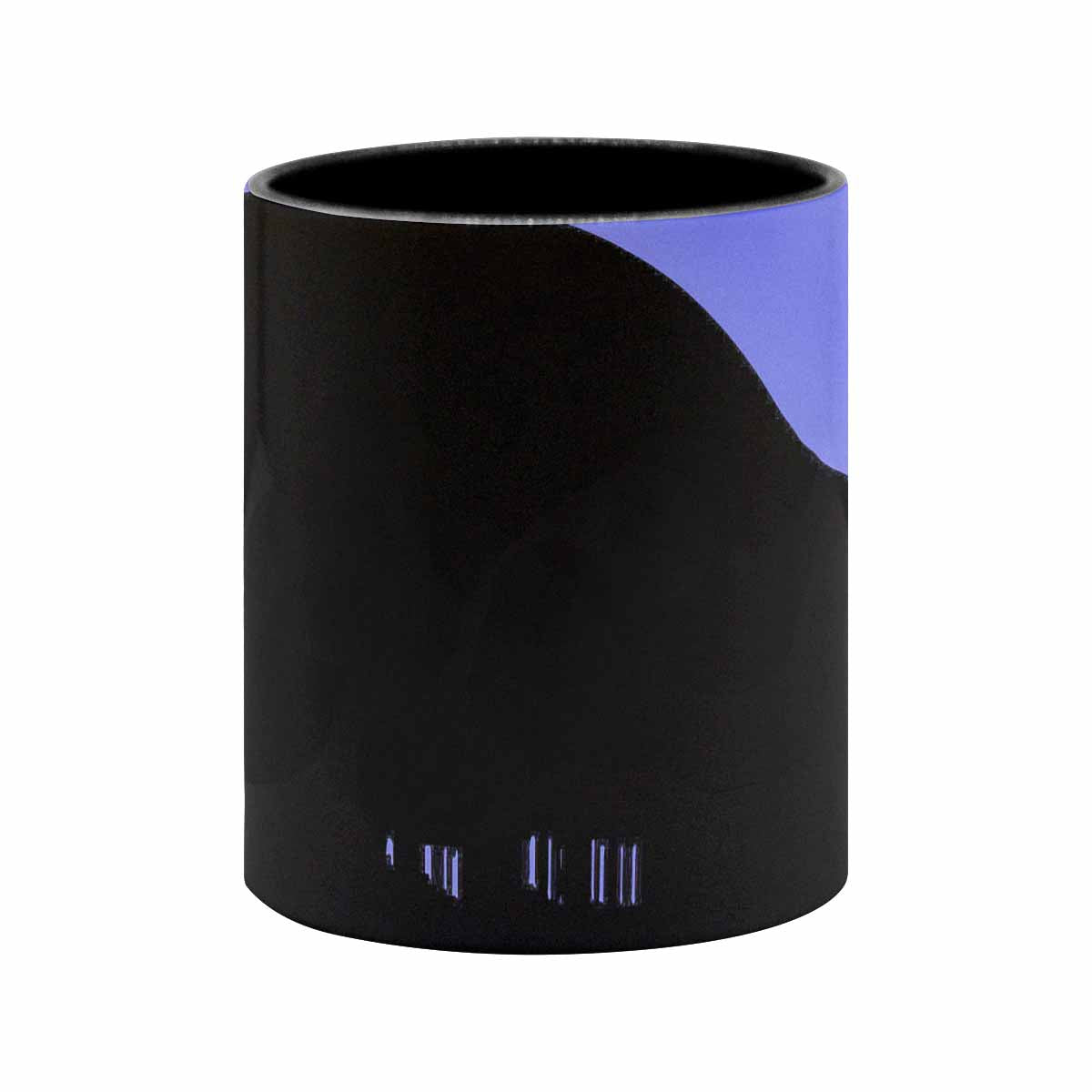 Coffee Mug, tea cup, black core, abstract, design 77