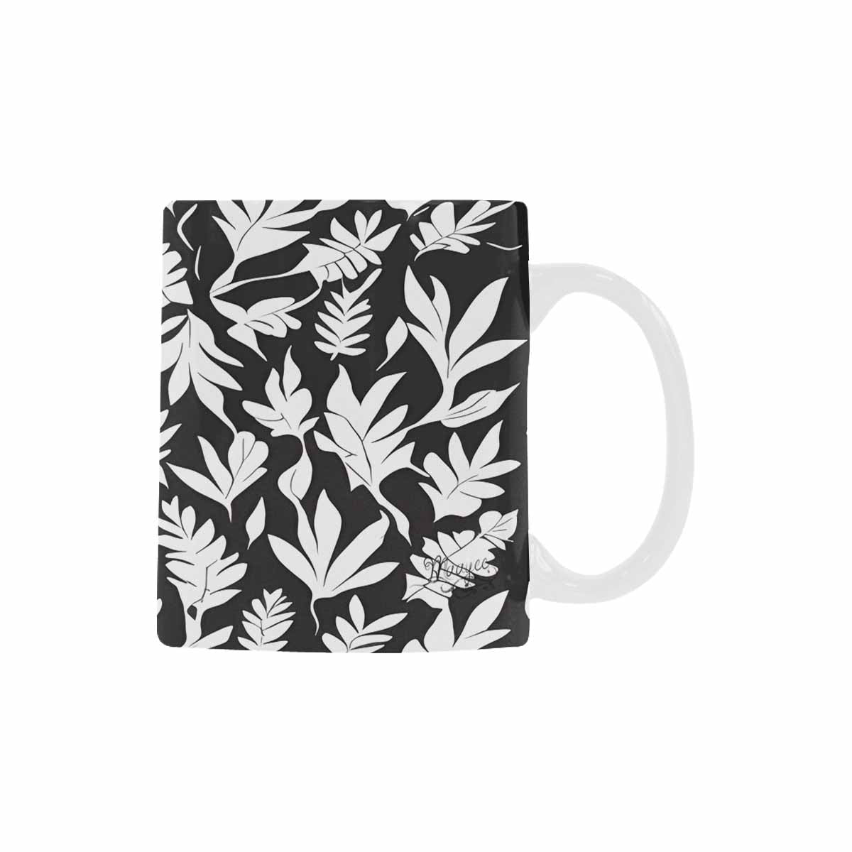 Quality Mug, coffee mug, tea cup, B & W Abstract, Set 1, design 15