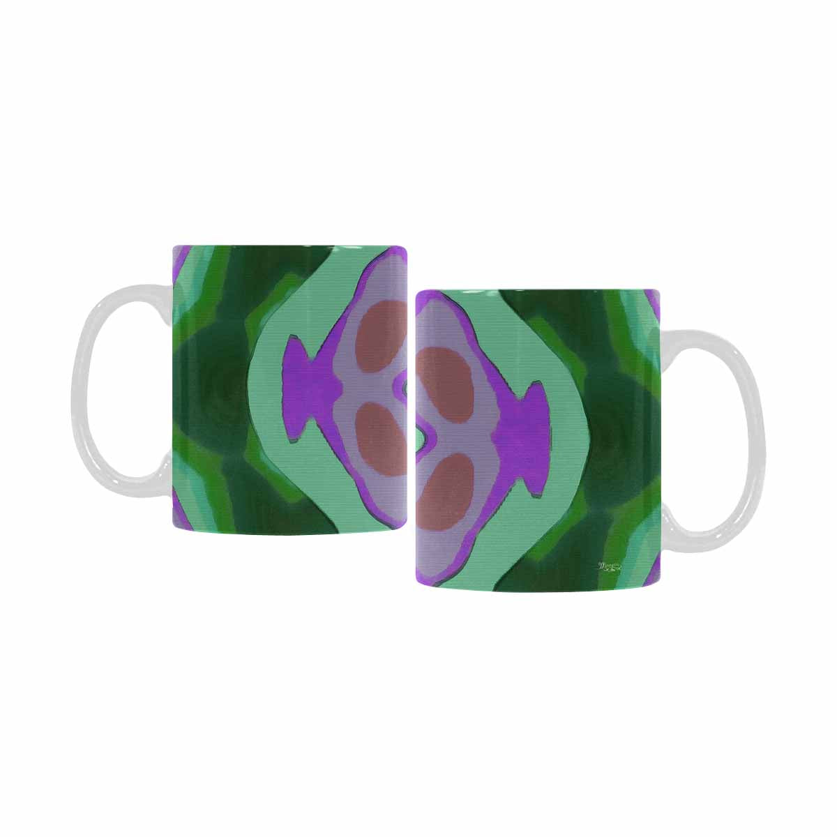 Unique Abstract design coffee mug, set 1, design 207