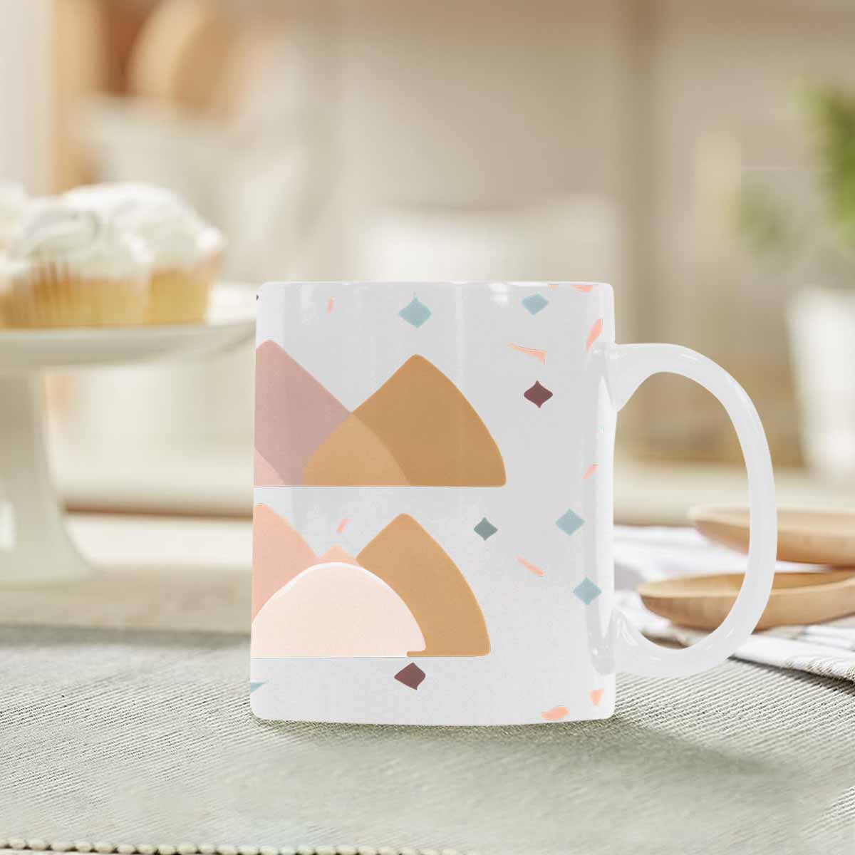 Quality Mug, coffee mug, tea cup, Bold Abstract, Set 1, design 68