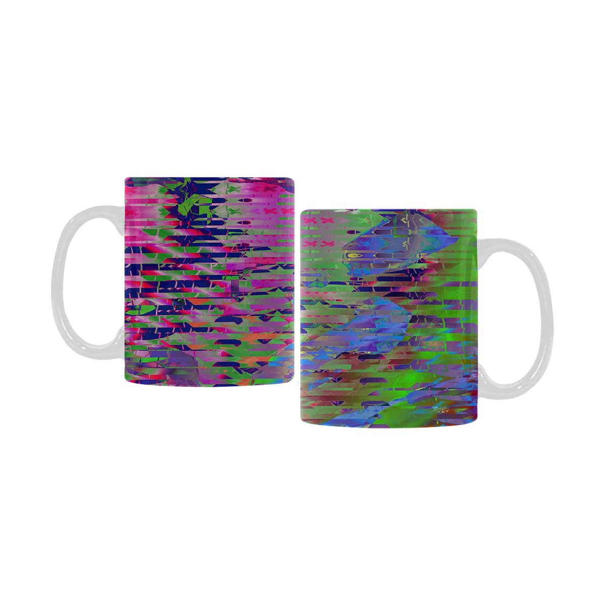 Unique Abstract design coffee mug, set 1, design 47