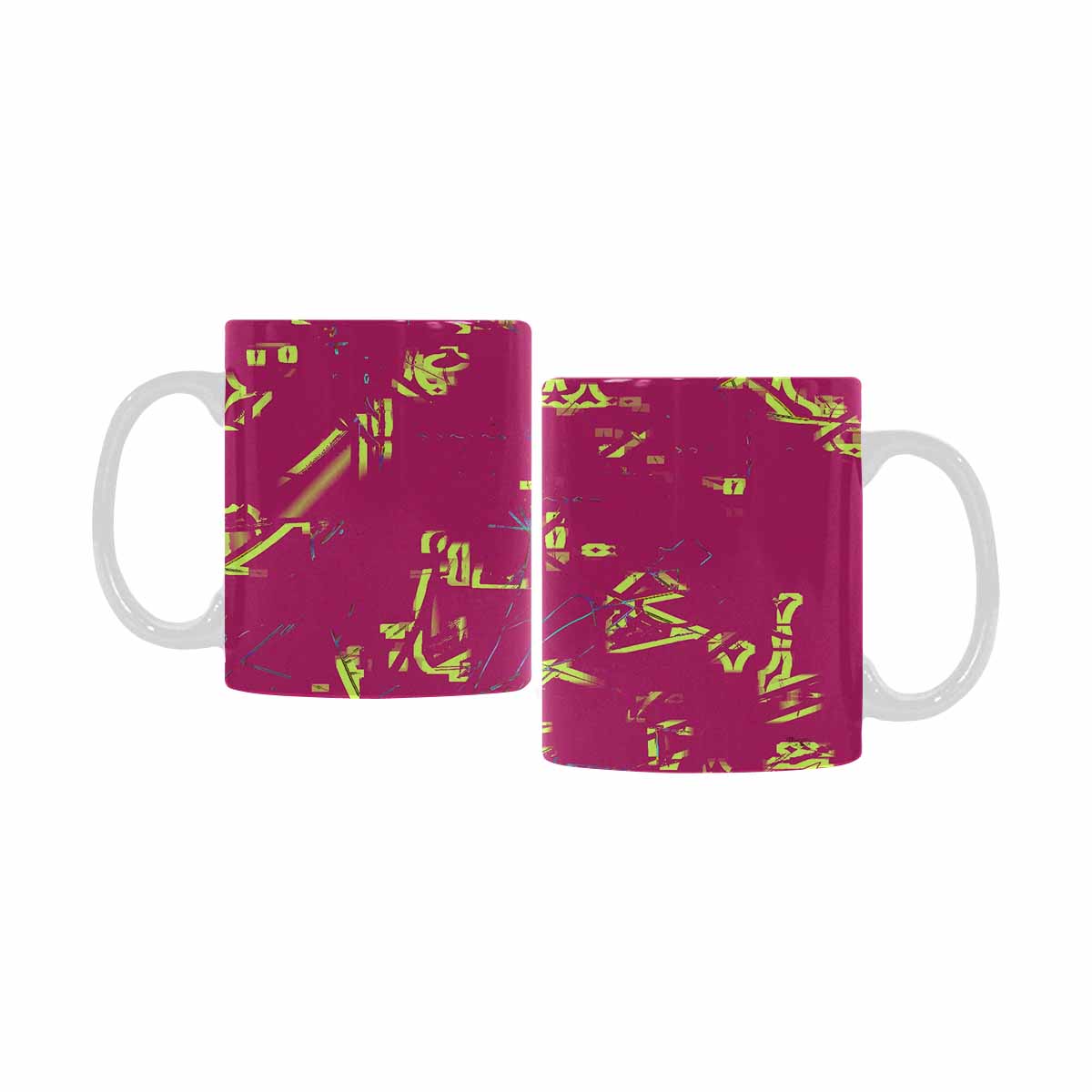 Unique Abstract design coffee mug, set 1, design 63