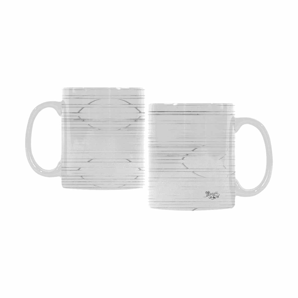 Quality Mug, coffee mug, tea cup, B & W Abstract, Set 1, design 103