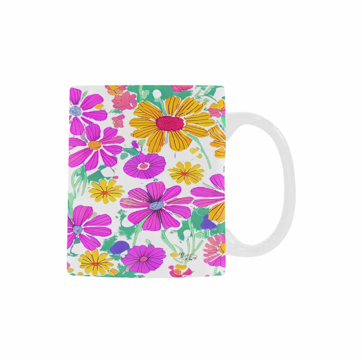 Quality Mug, coffee mug, tea cup, Set 1A, Mixed Floral design 20