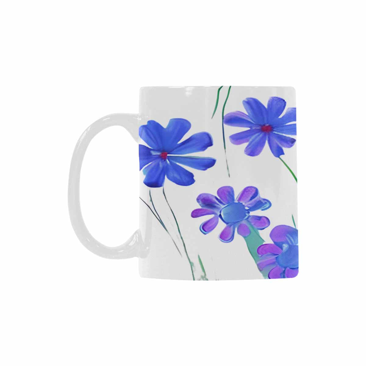 Quality Mug, coffee mug, tea cup, Bright florals, Set 1A, Design 59