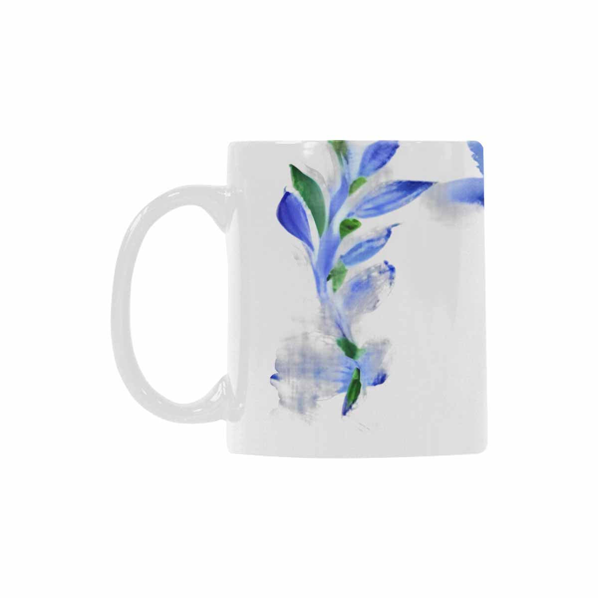 Quality Mug, coffee mug, tea cup, Bright florals, Set 1A, Design 79