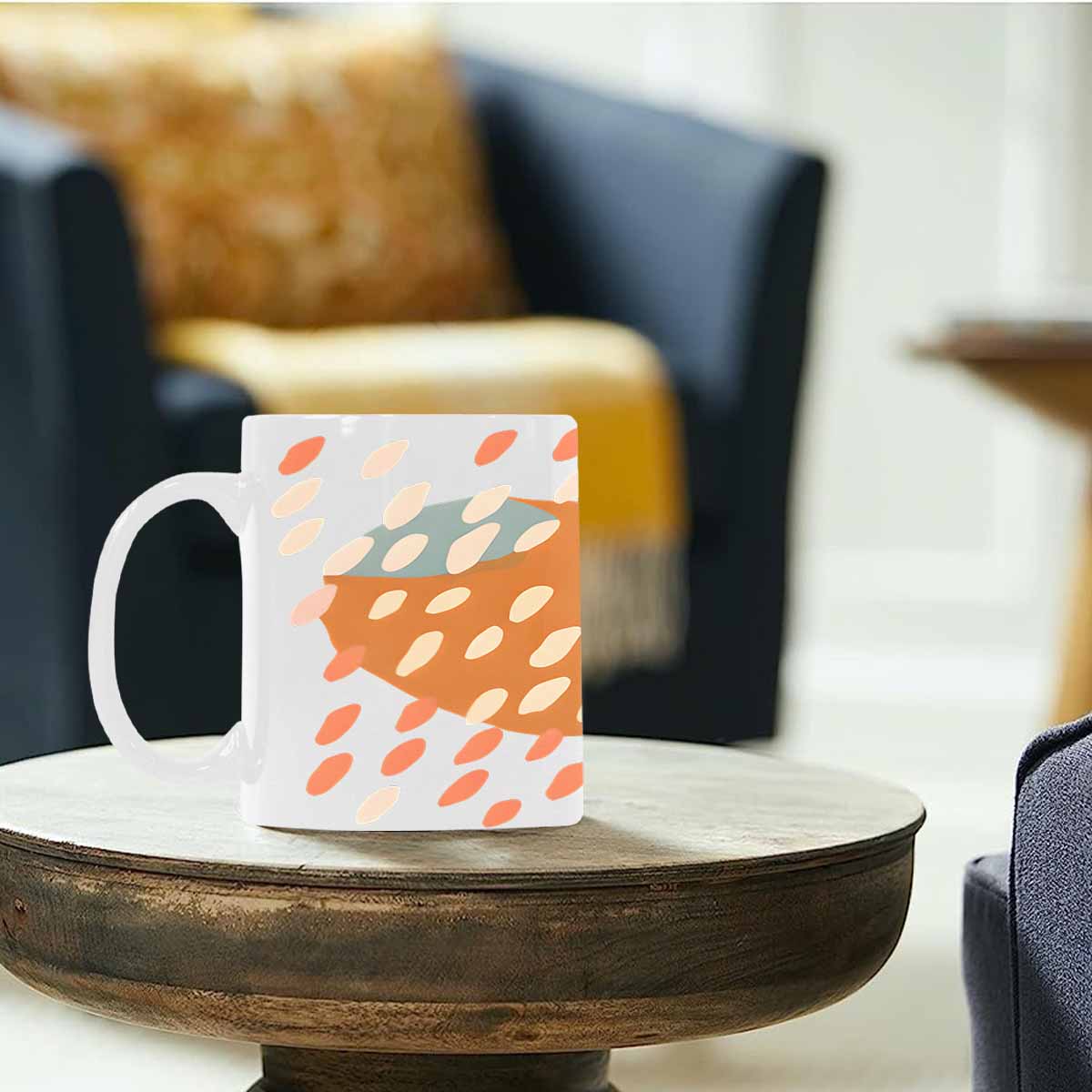 Quality Mug, coffee mug, tea cup, Bold Abstract, Set 1, design 87