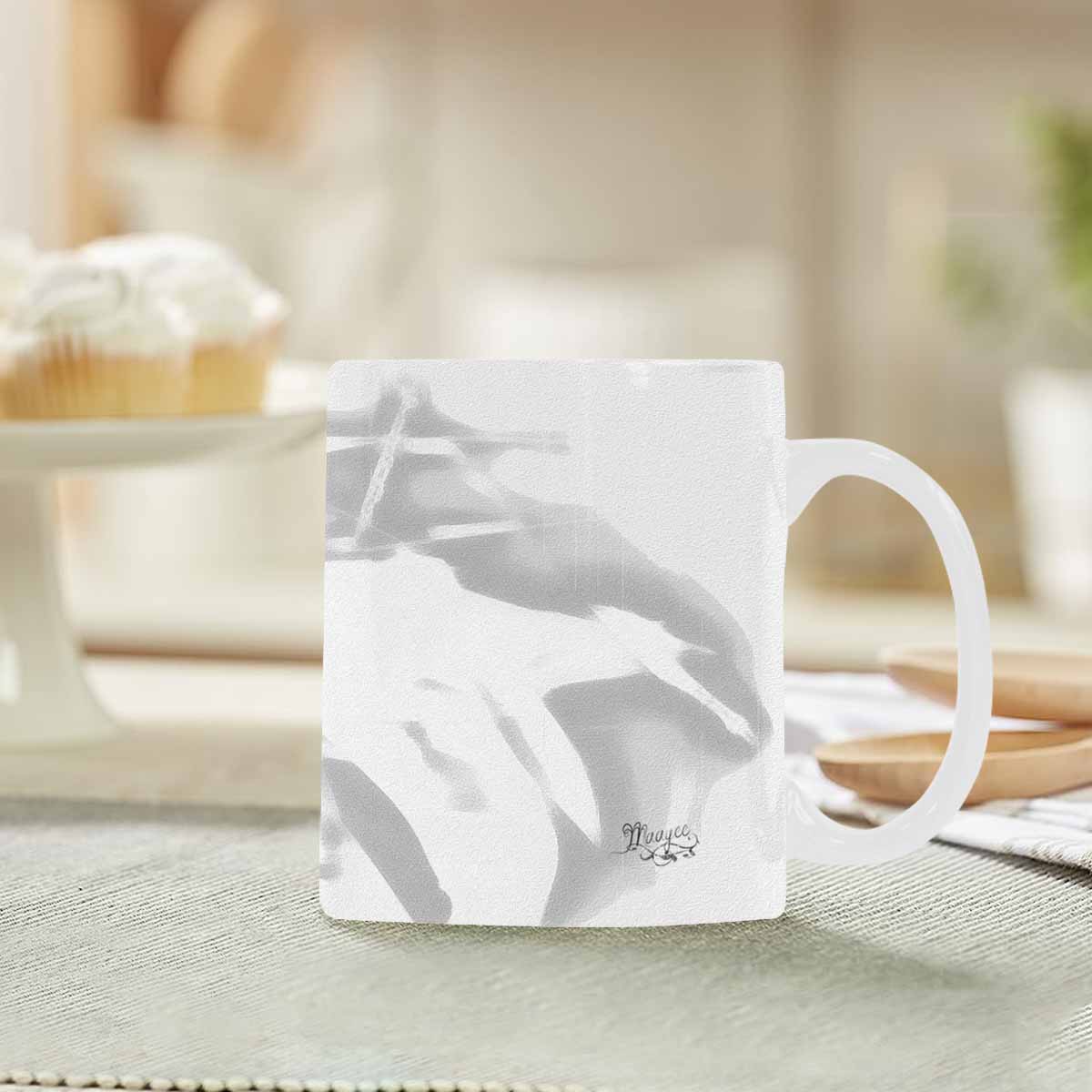 Quality Mug, coffee mug, tea cup, B & W Abstract, Set 1, design 99