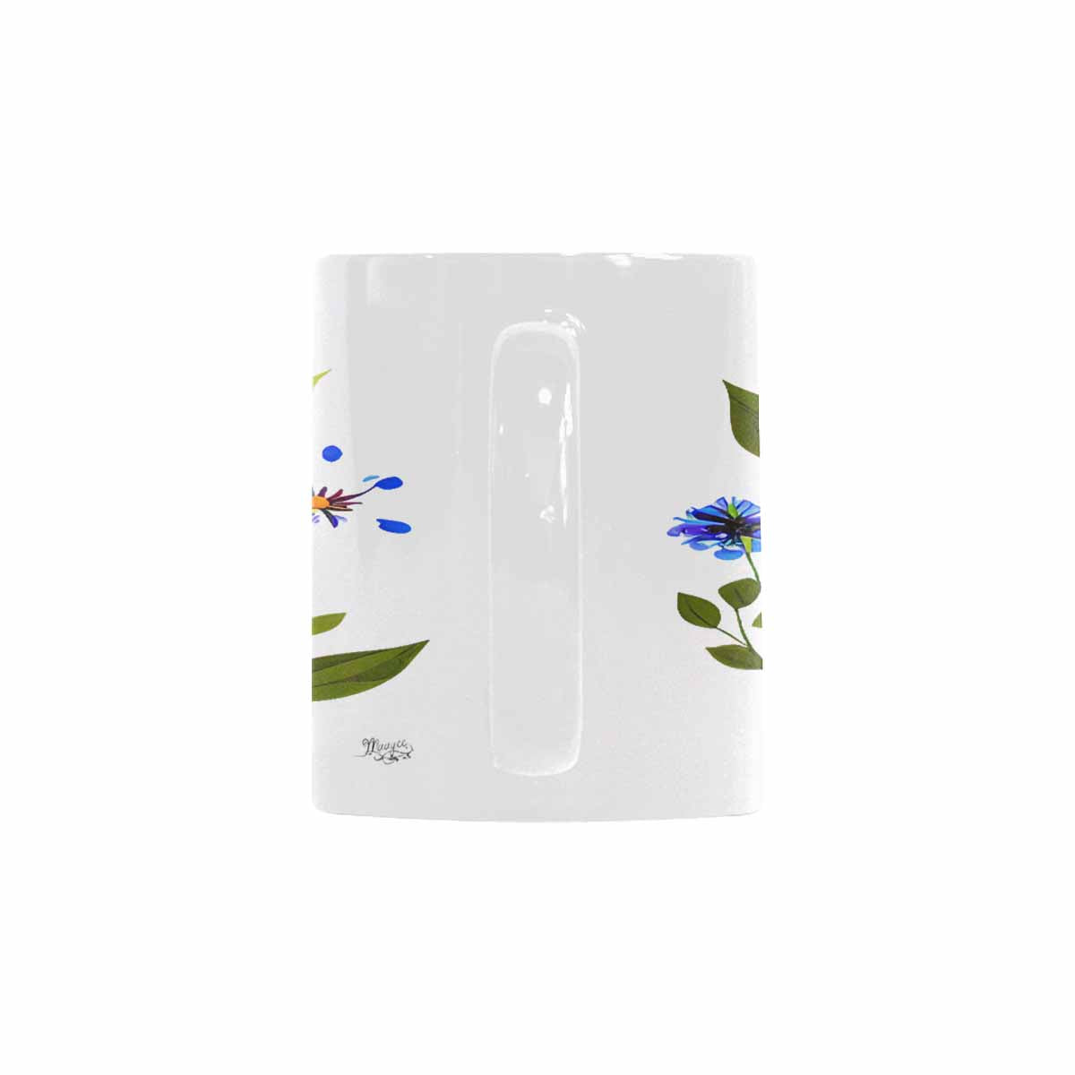Quality Mug, coffee mug, tea cup, Bright florals, Set 2, design 70