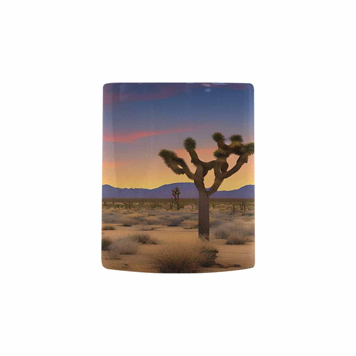 Coffee Mug, tea cup, desert scene, design 6