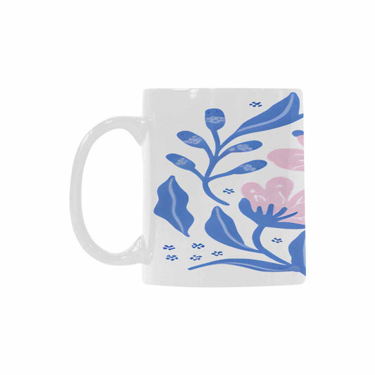 Quality Mug, coffee mug, tea cup, Bright florals, Set 2, design 6