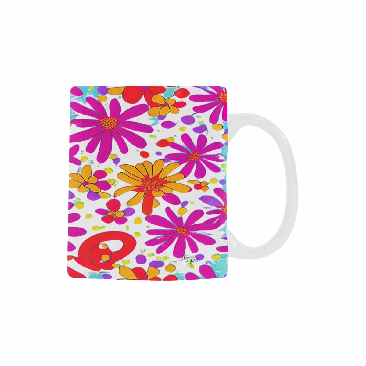 Quality Mug, coffee mug, tea cup, Set 1A, Mixed Floral design 4