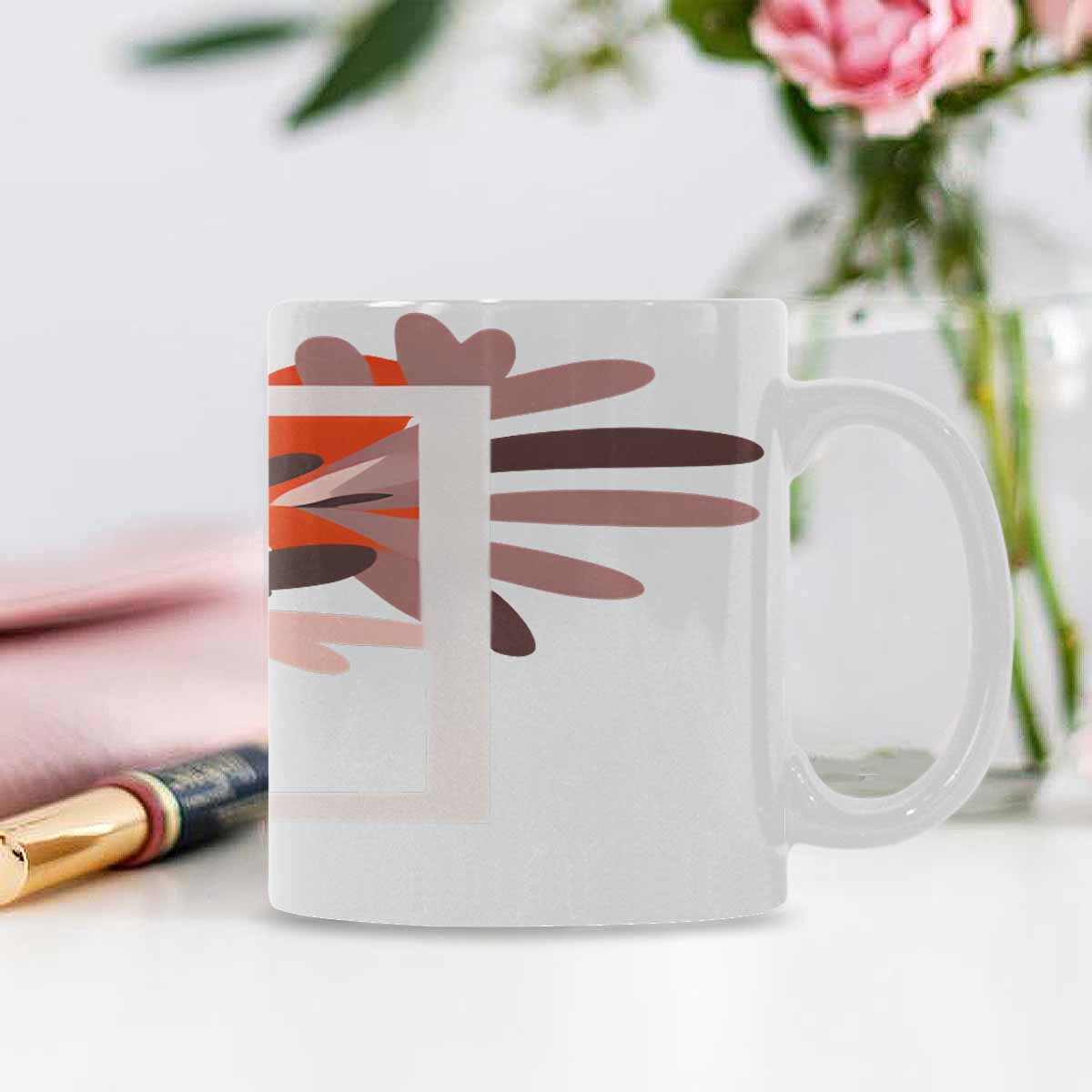 Quality Mug, coffee mug, tea cup, Bold Abstract, Set 1, design 97