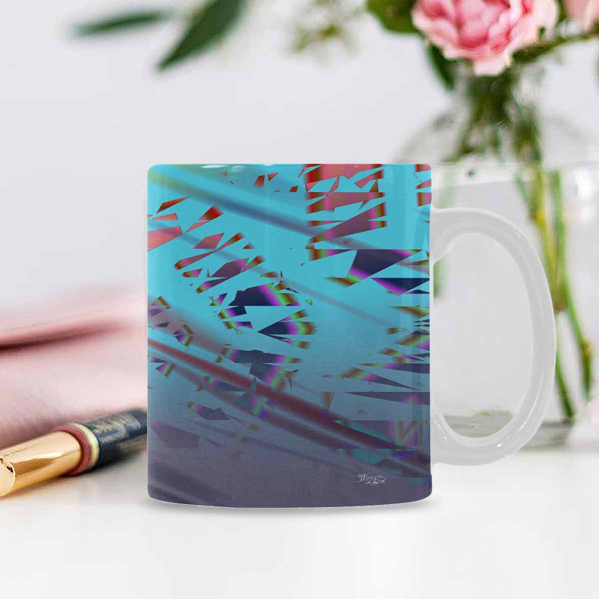 Unique Abstract design coffee mug, set 1, design 22