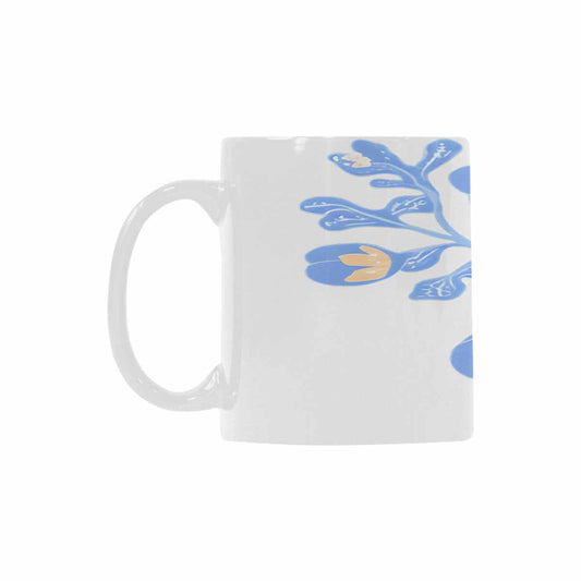 Quality Mug, coffee mug, tea cup, Bright florals, Set 2, design 10