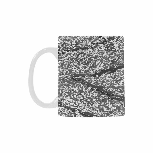 Quality Mug, coffee mug, tea cup, B & W Abstract, Set 1, design 118