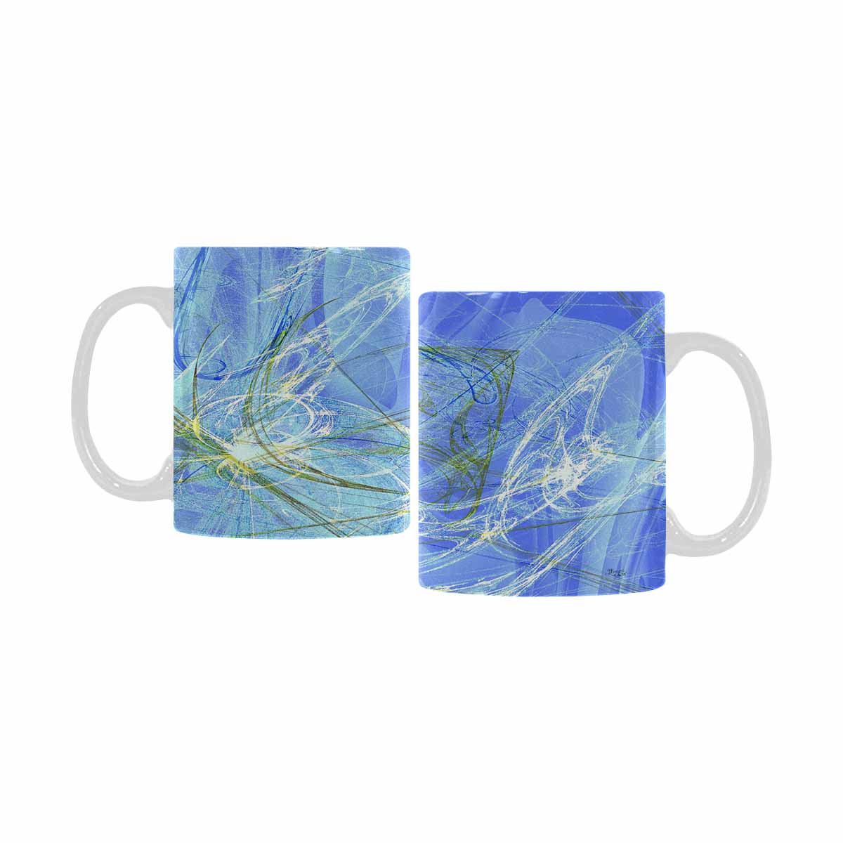 Unique Abstract design coffee mug, set 1, design 1