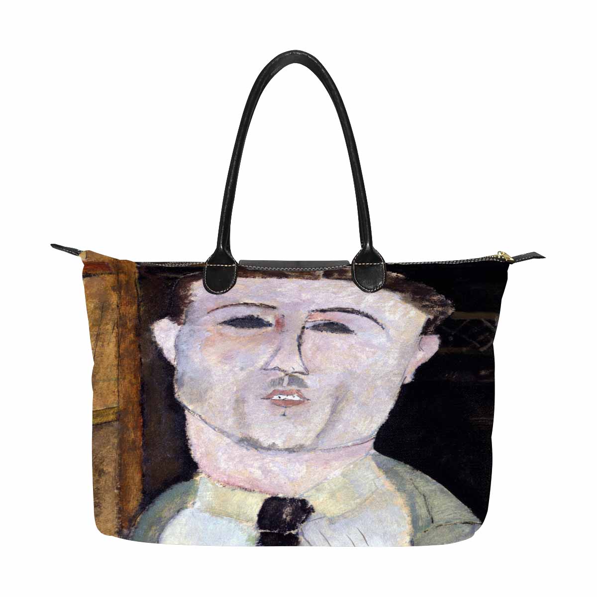 Classic handbag, Modigliani design, choice of 2 colors, Paul Guillaume