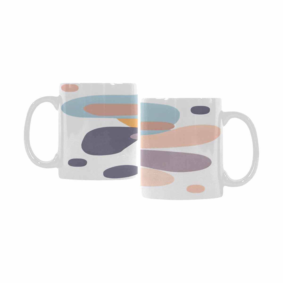 Quality Mug, coffee mug, tea cup, Bold Abstract, Set 1, design 34