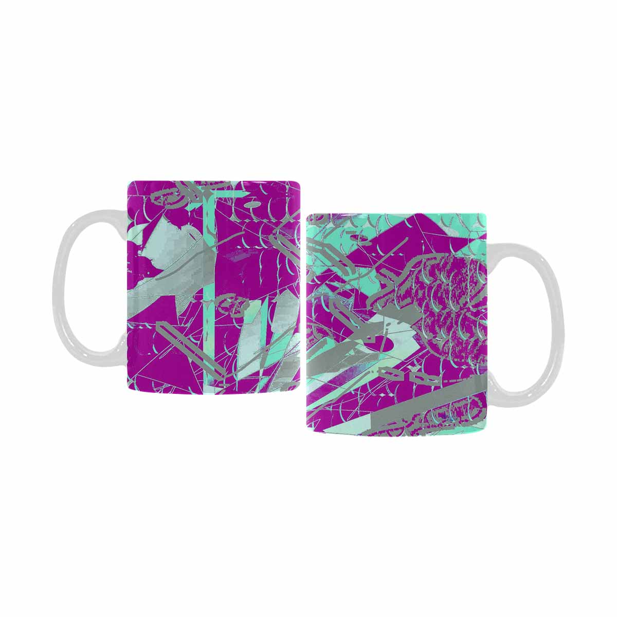 Unique Abstract design coffee mug, set 1, design 133