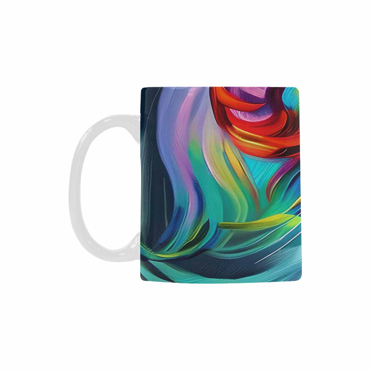 Coffee Mug, tea cup,caucasian Face, design 2