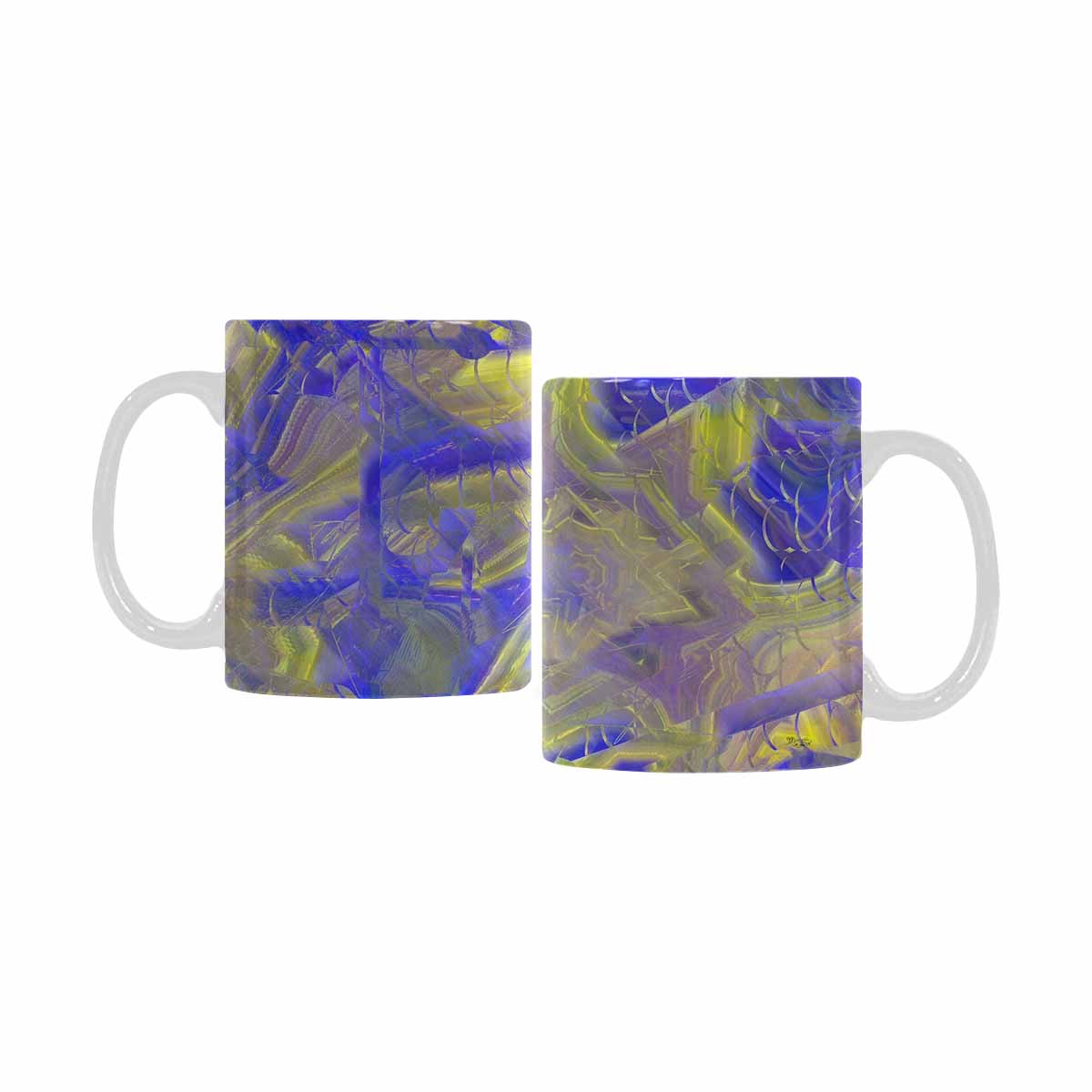 Unique Abstract design coffee mug, set 1, design 158