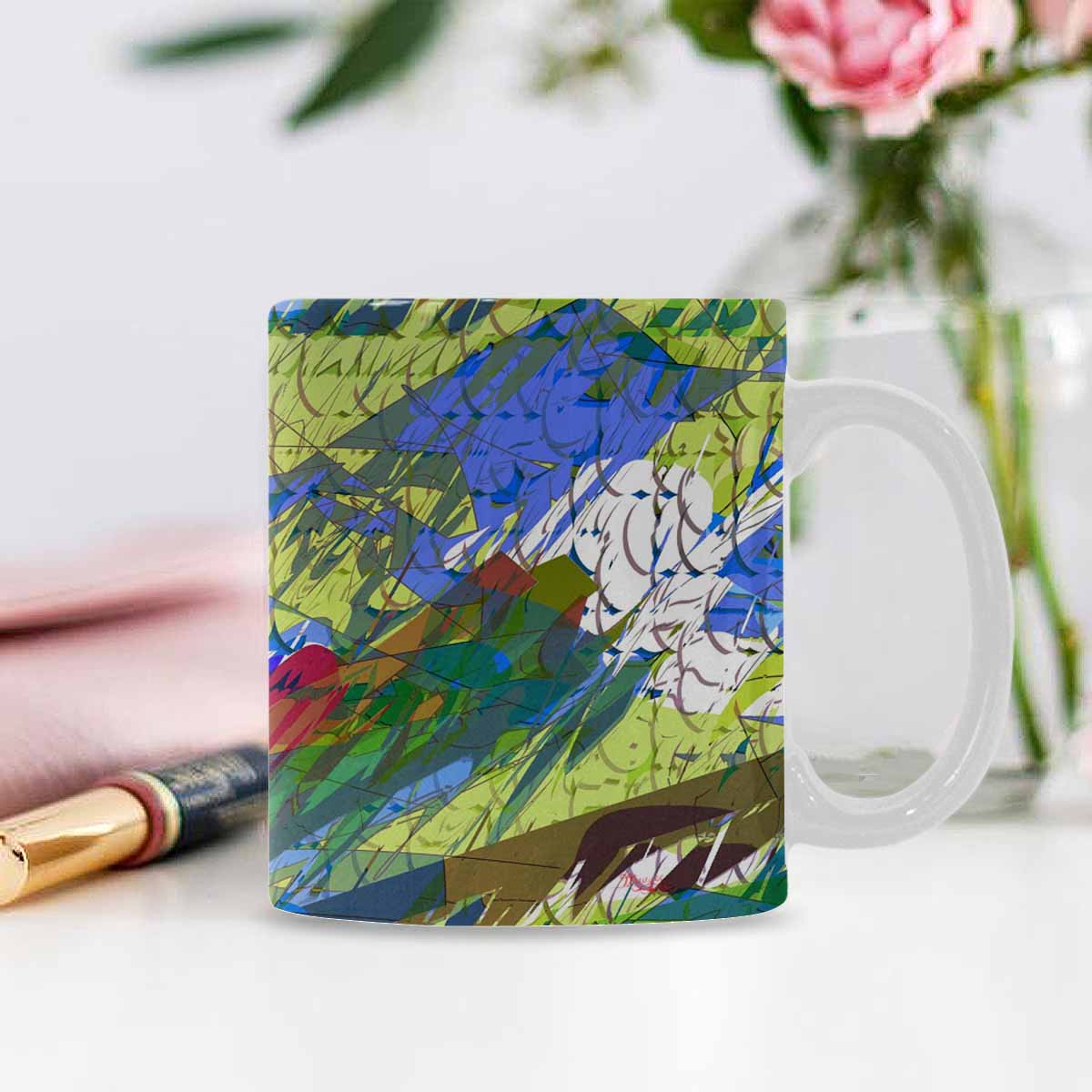 Unique Abstract design coffee mug, set 1, design 59