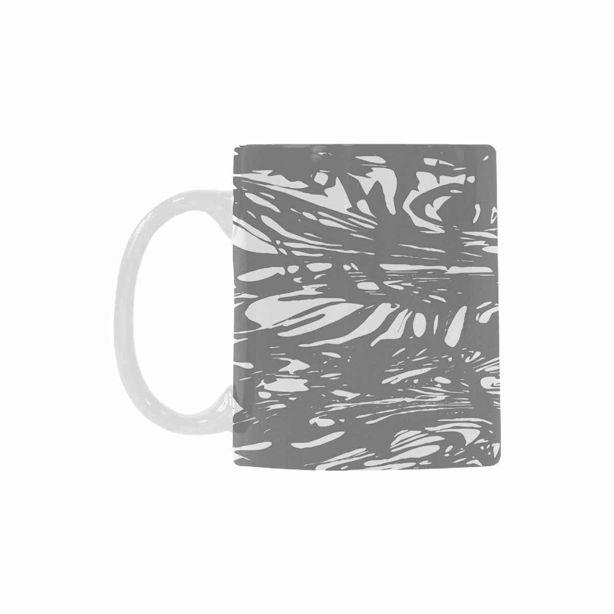 Quality Mug, coffee mug, tea cup, B & W Abstract, Set 1, design 117