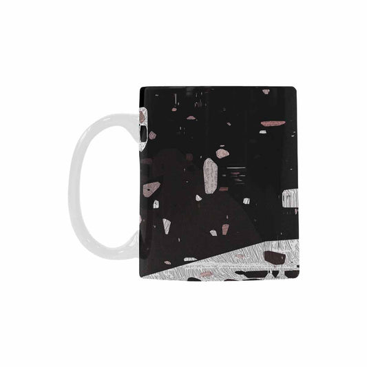 Quality Mug, coffee mug, tea cup, B & W Abstract, Set 1, design 114