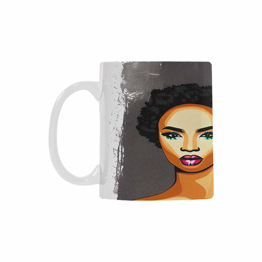 Quality Mug, coffee mug, tea cup, Black Faces, Set 1, design 38