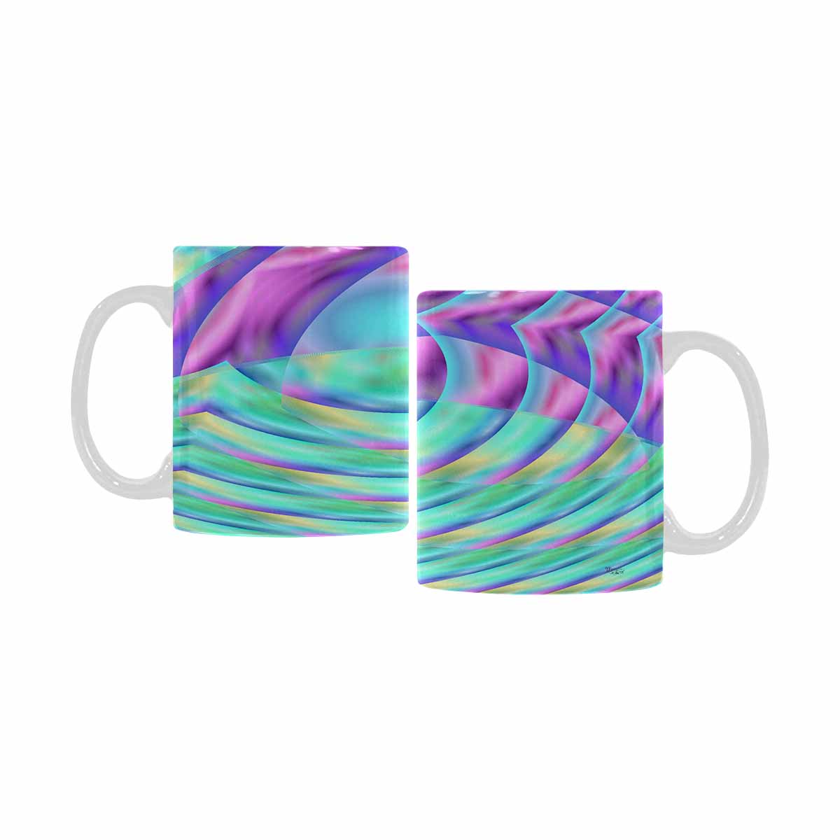 Unique Abstract design coffee mug, set 1, design 32