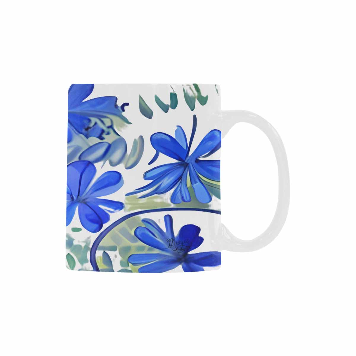 Quality Mug, coffee mug, tea cup, Bright florals, Set 1A, Design 83