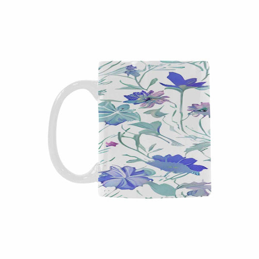 Quality Mug, coffee mug, tea cup, Bright florals, Set 2, design 35