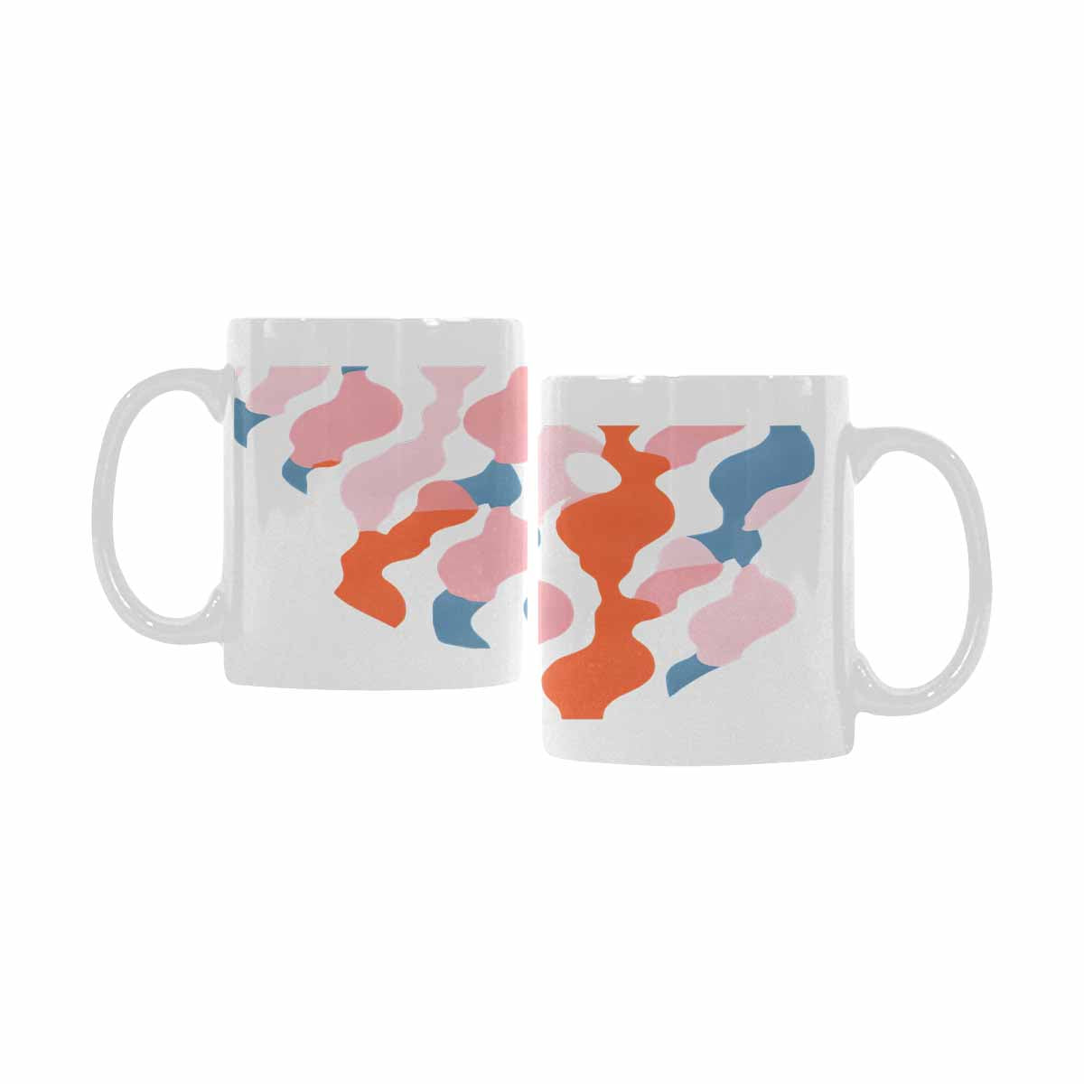 Quality Mug, coffee mug, tea cup, Bold Abstract, Set 1, design 88