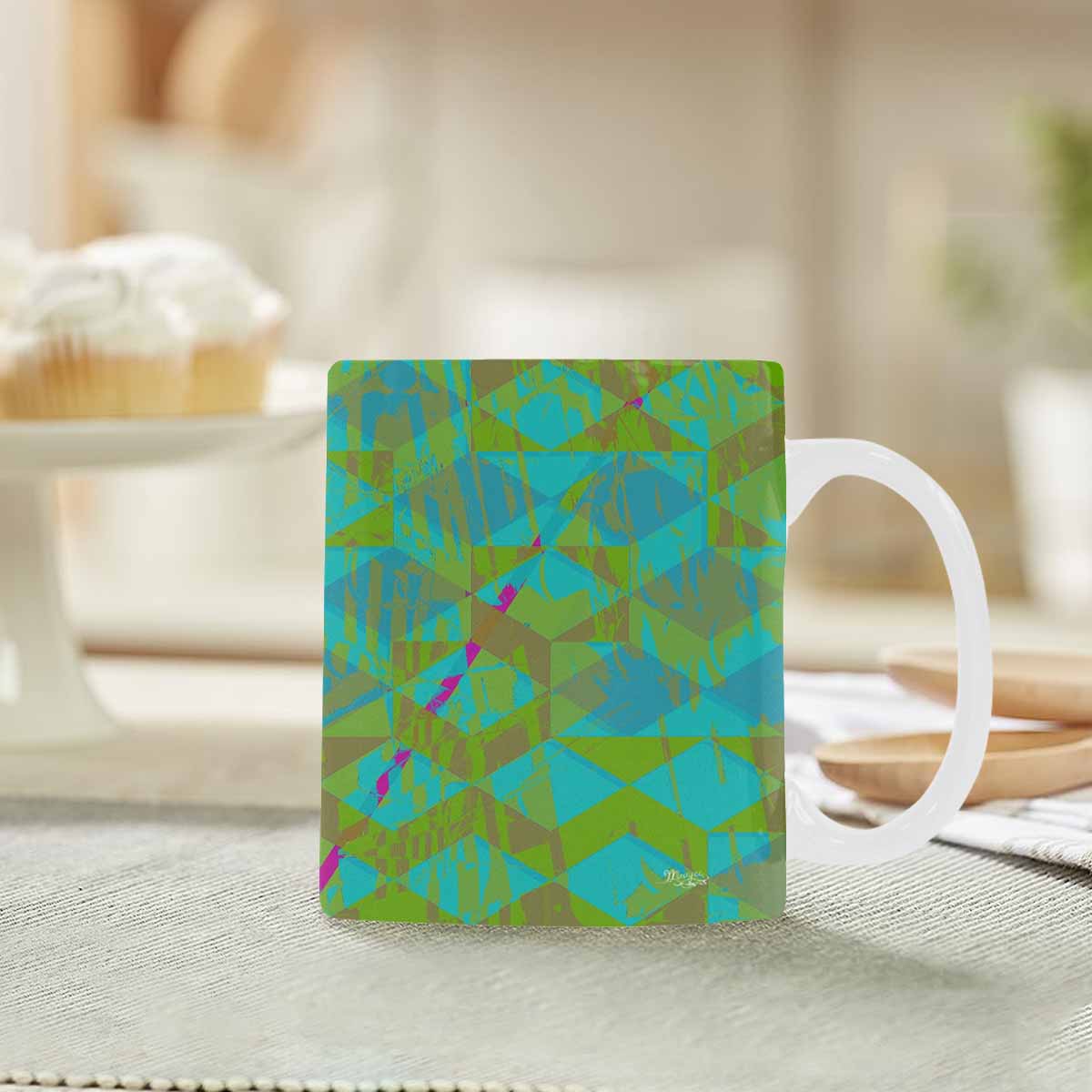 Unique Abstract design coffee mug, set 1, design 78