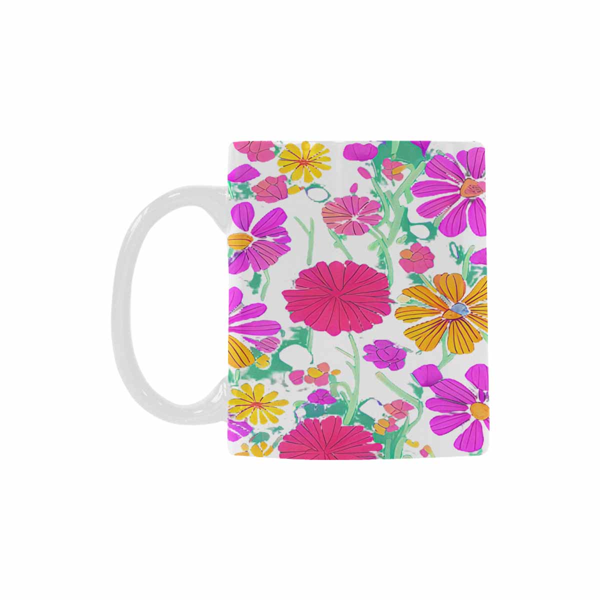 Quality Mug, coffee mug, tea cup, Set 1A, Mixed Floral design 20