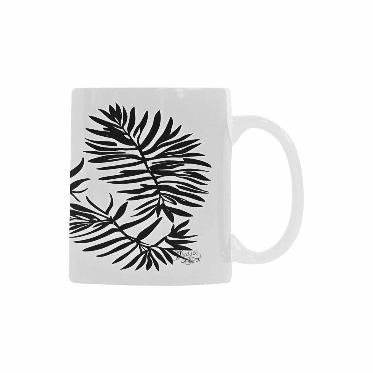 Quality Mug, coffee mug, tea cup, B & W Abstract, Set 1, design 20