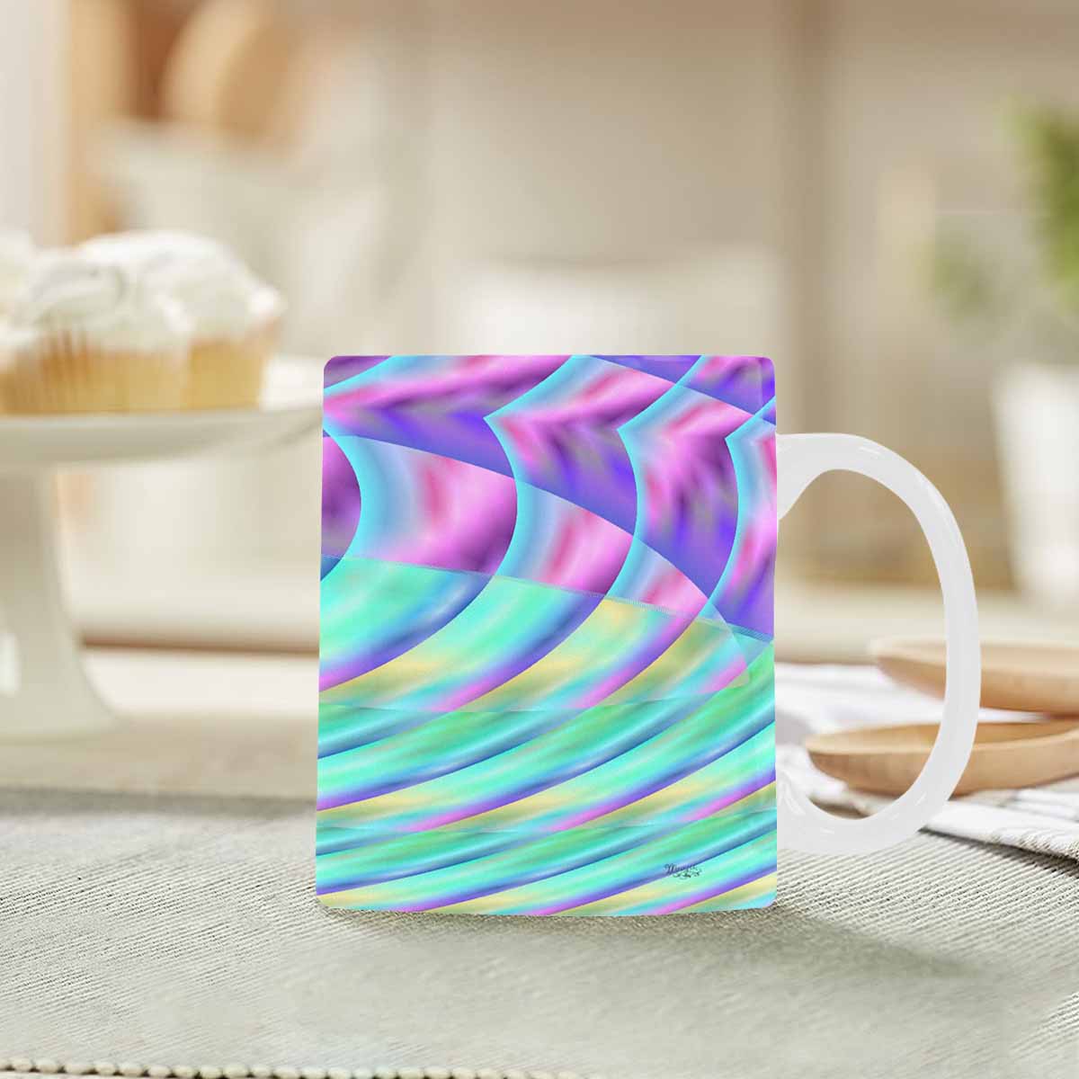 Unique Abstract design coffee mug, set 1, design 32