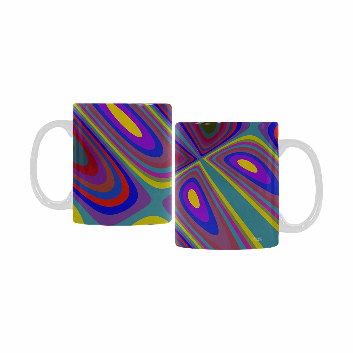 Unique Abstract design coffee mug, set 1, design 48