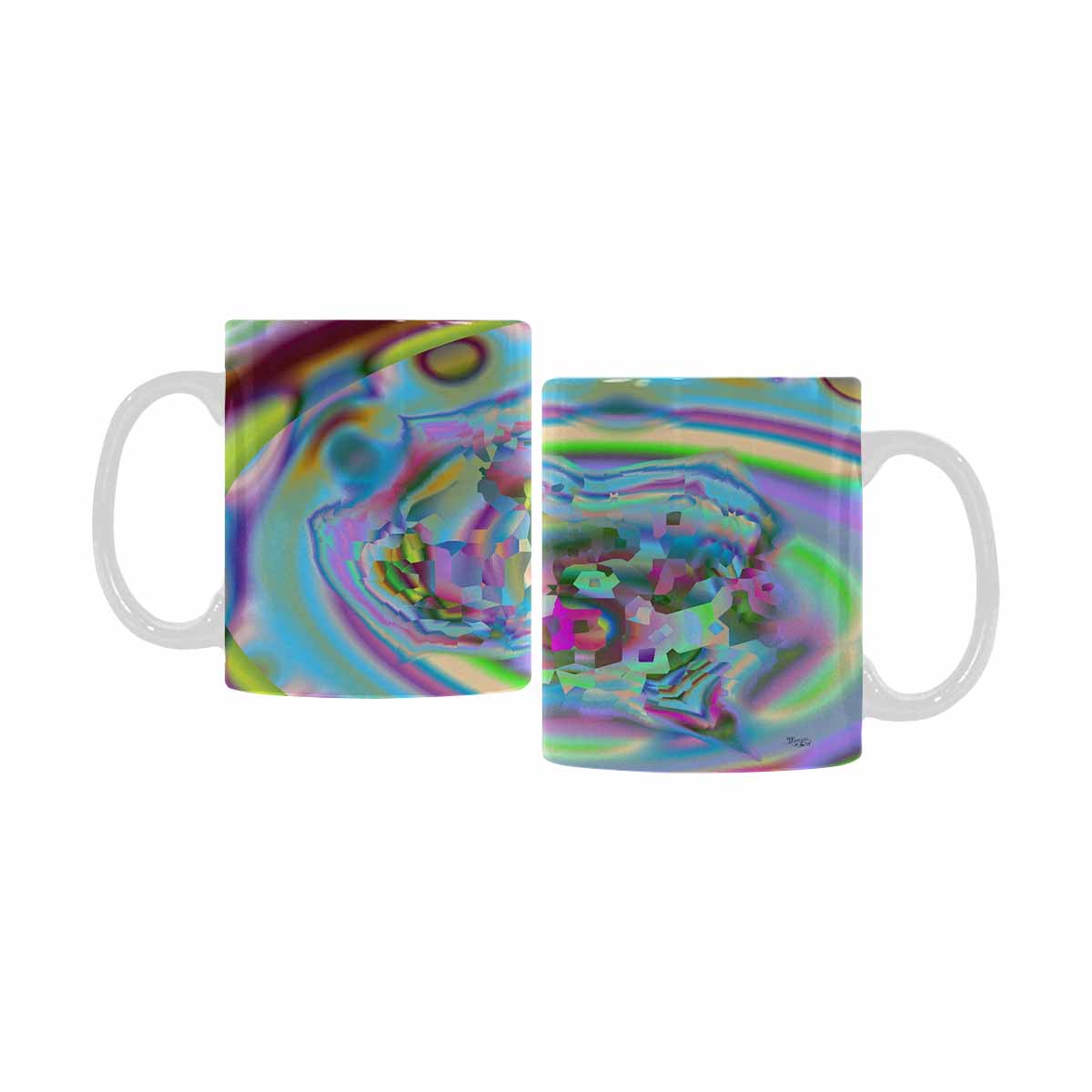 Unique Abstract design coffee mug, set 1, design 168