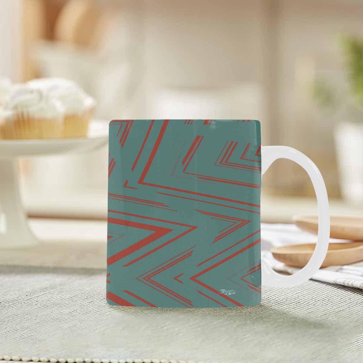 Unique Abstract design coffee mug, set 1, design 98