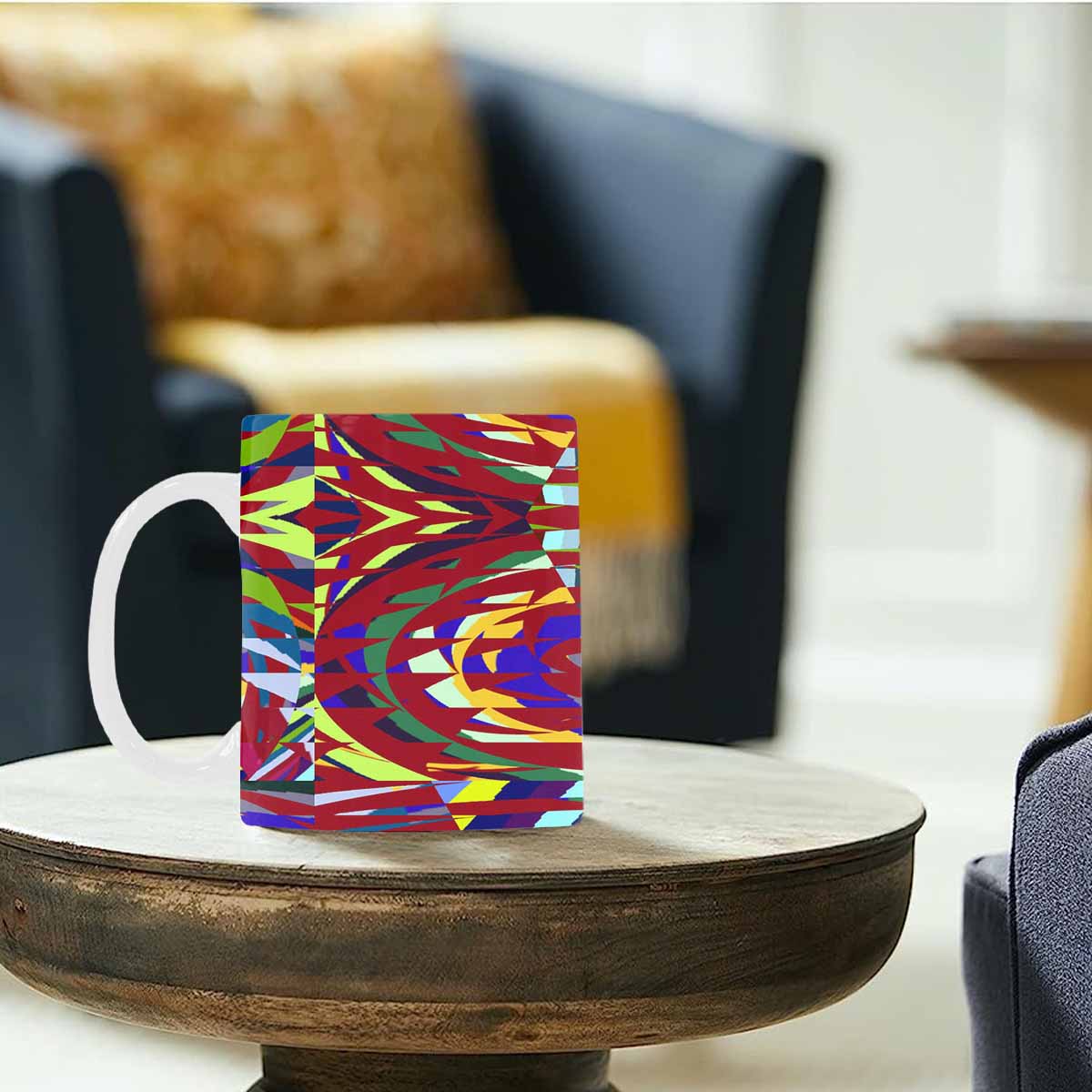 Unique Abstract design coffee mug, set 1, design 142