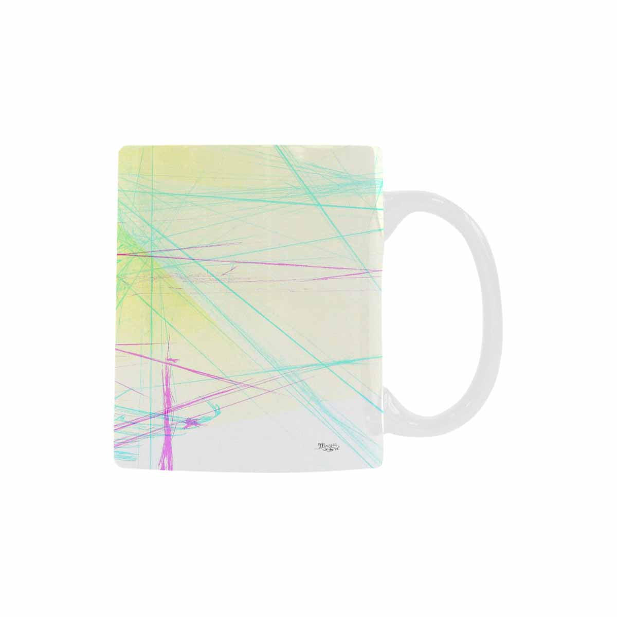 Unique Abstract design coffee mug, set 1, design 2